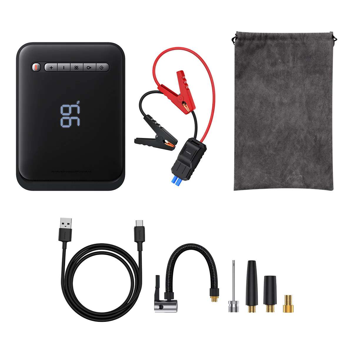 Baseus jump starter Super Energy 2-in-1 1000A - Linkphones Center