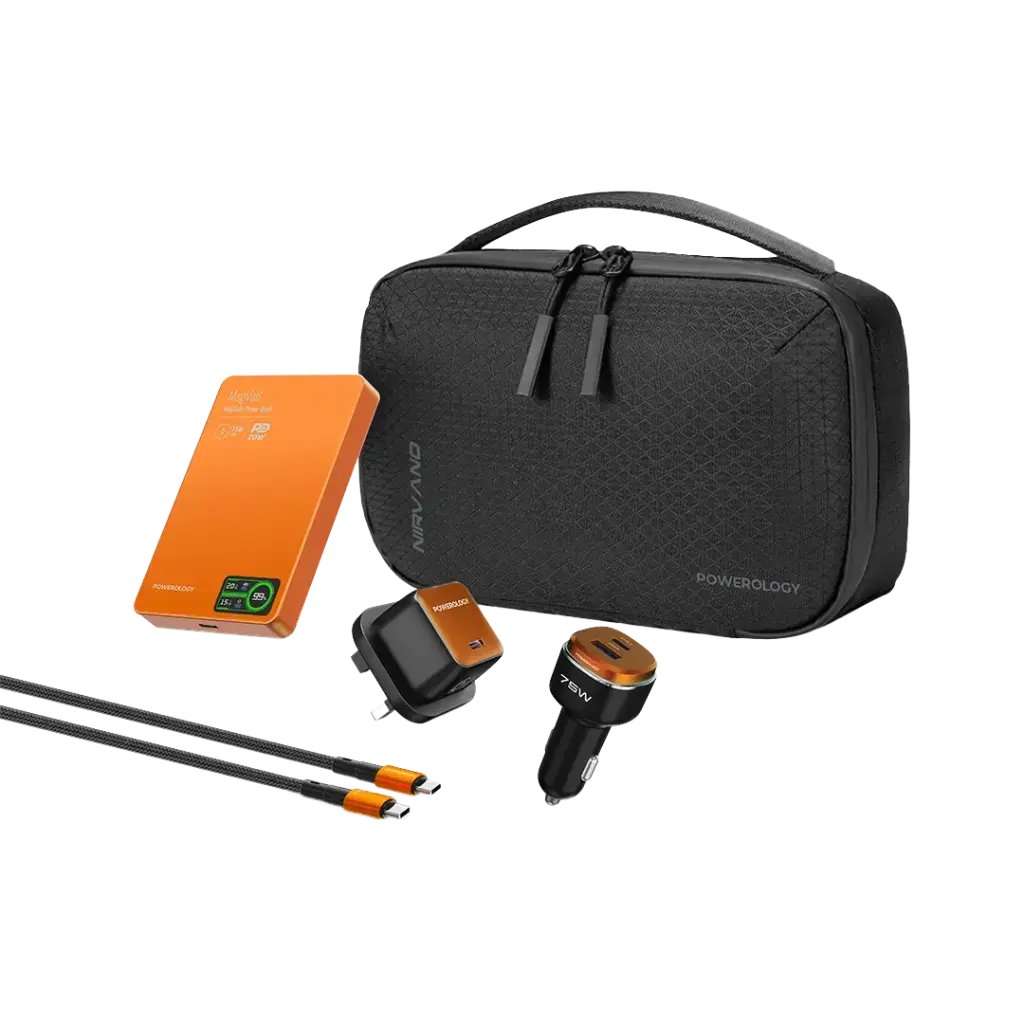 Powerology 5-1 Travel Combo Kit "NIRVANO" Car - Linkphones Center